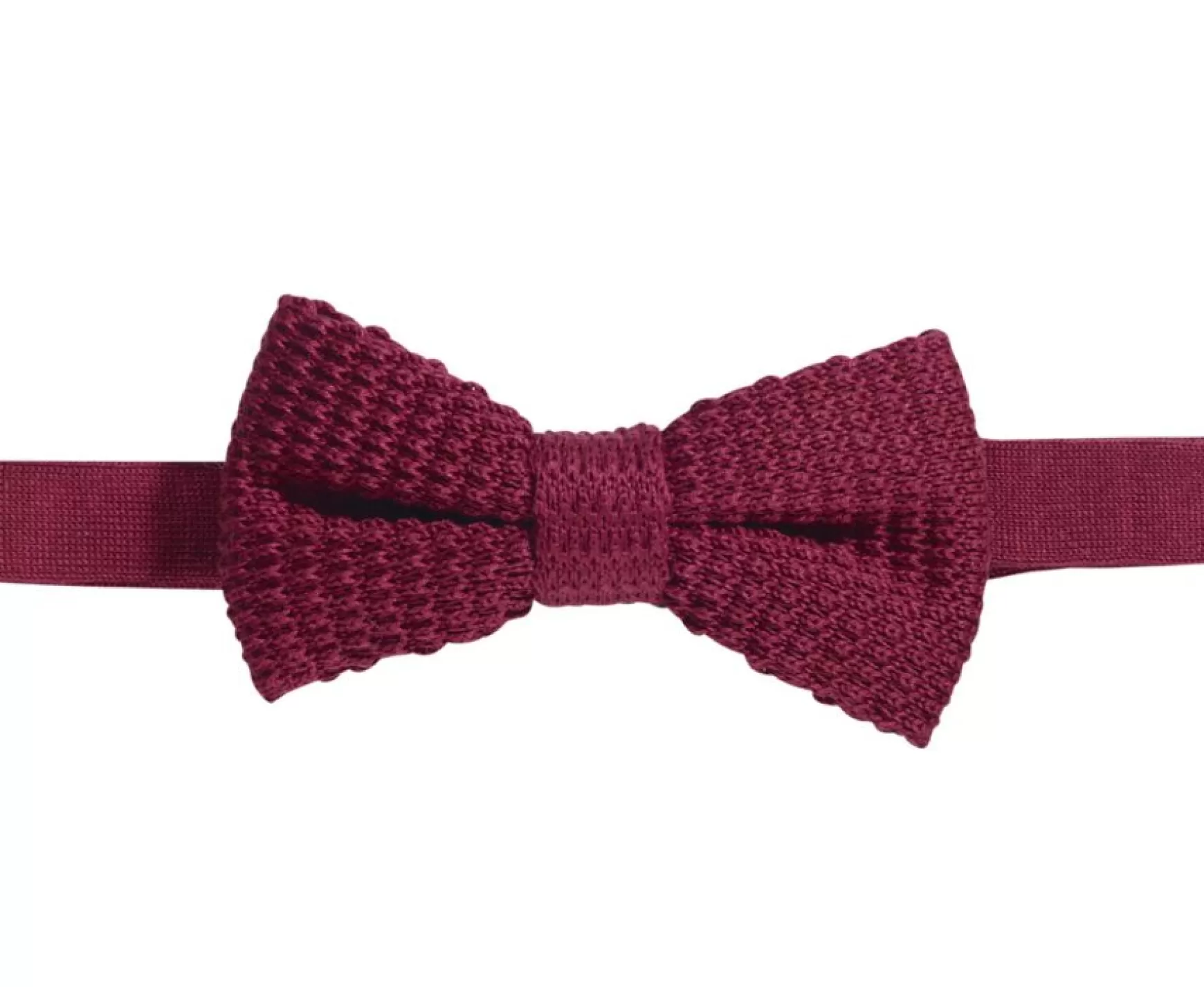 Bexley | Woolen Bow Tie Burgundy