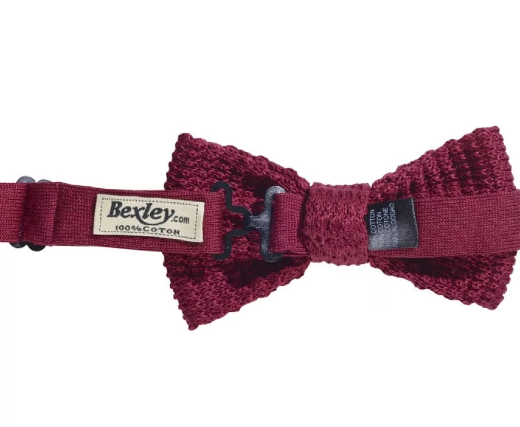 Bexley | Woolen Bow Tie Burgundy