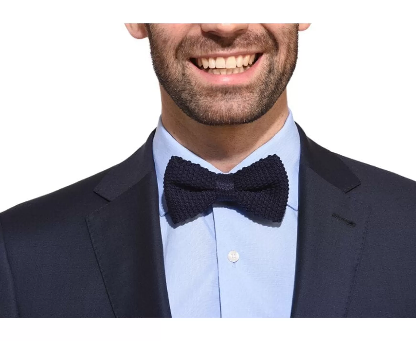 Bexley | Woolen Bow Tie Navy